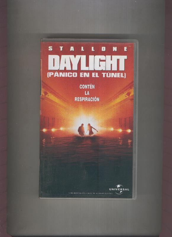 Video VHS: Panico en el tunel (Daylight) con Sylvester Stallone