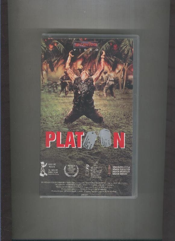 Video VHS: Platoon