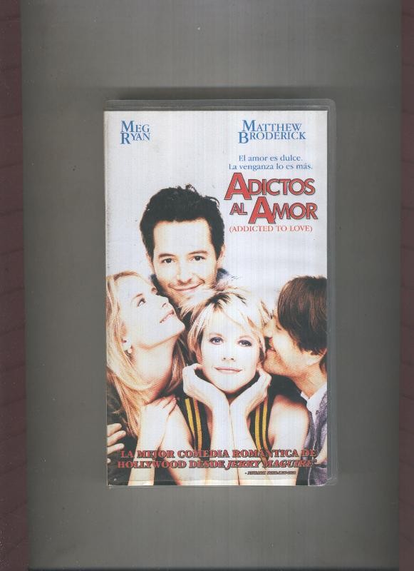 Video VHS: Adictos al amor con Matthew Broderick y Meg Ryan