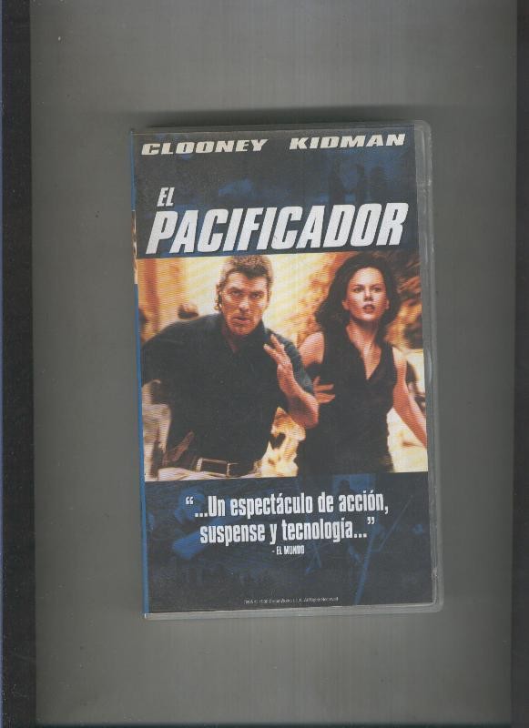 Video VHS: El pacificador con George Clooney y Nicole Kidman