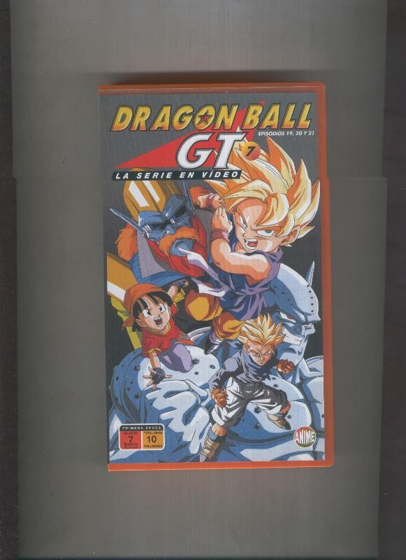 Video VHS: Dragon Ball GT volumen 07: episodios 19,20,21