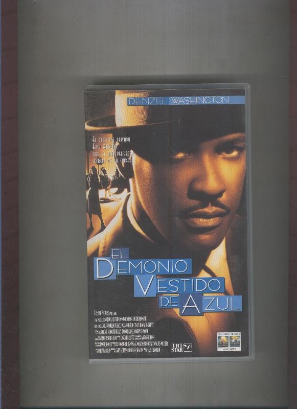 Video VHS: El demonio vestido de azul con Denzel Washington