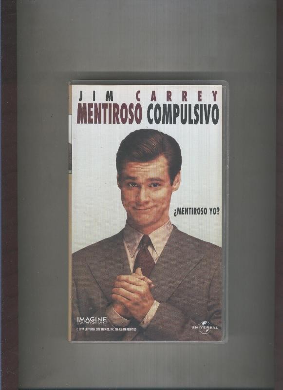 Video VHS: Mentiroso compulsivo con Jim Carrey