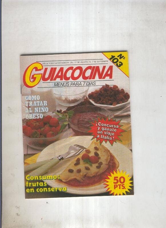 Guiacocina 103 del 27 de agosto 1l 2 de septiembre