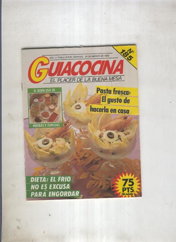 Guiacocina 185 veinticuatro de marzo 1986