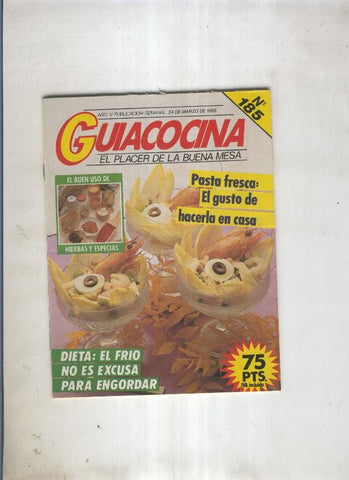 Guiacocina 185 veinticuatro de marzo 1986