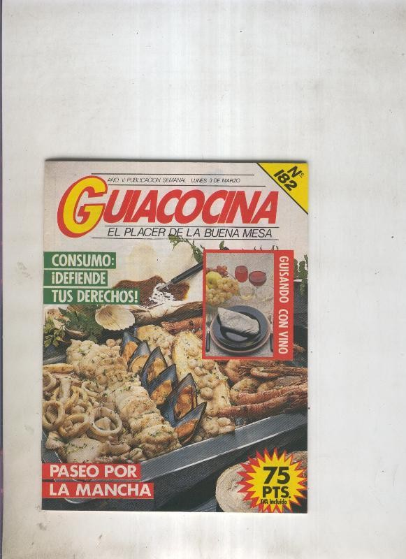 Guiacocina 182, 3 de marzo 1986