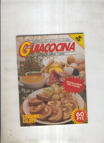 Guiacocina 112, del 29 de octubre al 4 de noviembre 1984