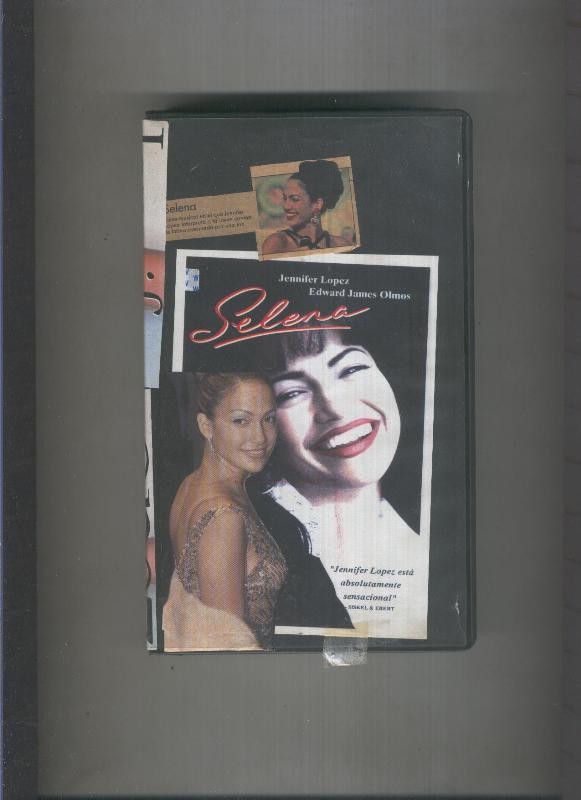 Video VHS. Selena con Jennifer Lopez