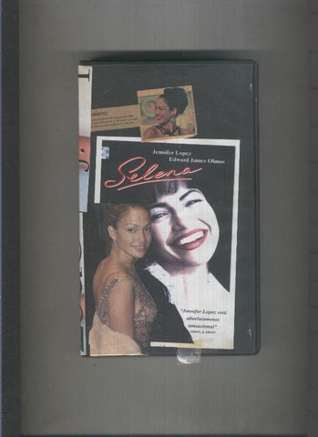 Video VHS. Selena con Jennifer Lopez
