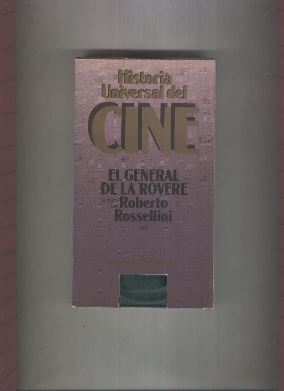 Video VHS: El general de la Rovere de Roberto Rossellini