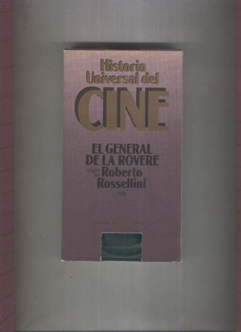 Video VHS: El general de la Rovere de Roberto Rossellini