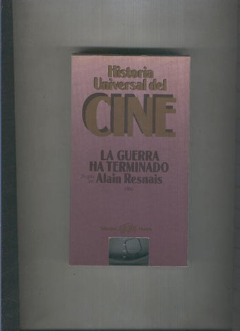 Video VHS: Historia Universal del Cine: La guerra ha terminado