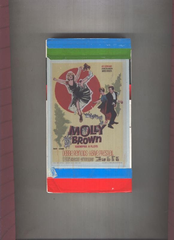 Video VHS: Molly Brown (siempre a flote) con Debbie Reynolds