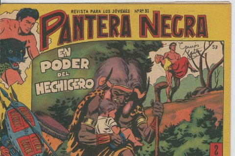 Pantera Negra segunda edicion de 2 pts numero 53: En poder del hechicero