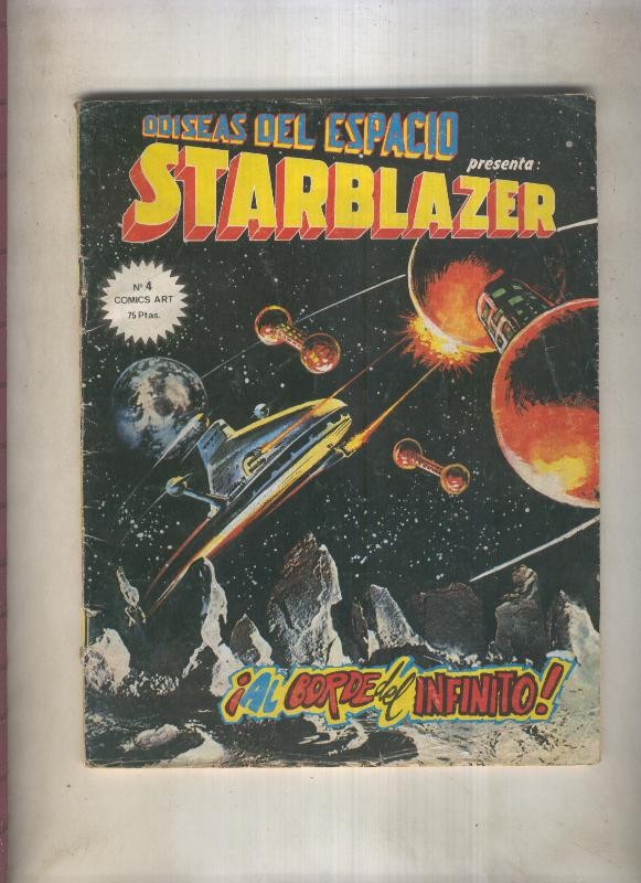 Starblazer numero 04: Al bordel de infinito (numerado 6 en trasera)