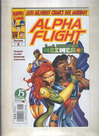 Alpha Flight volumen 2 numero 05: Mesmerizados