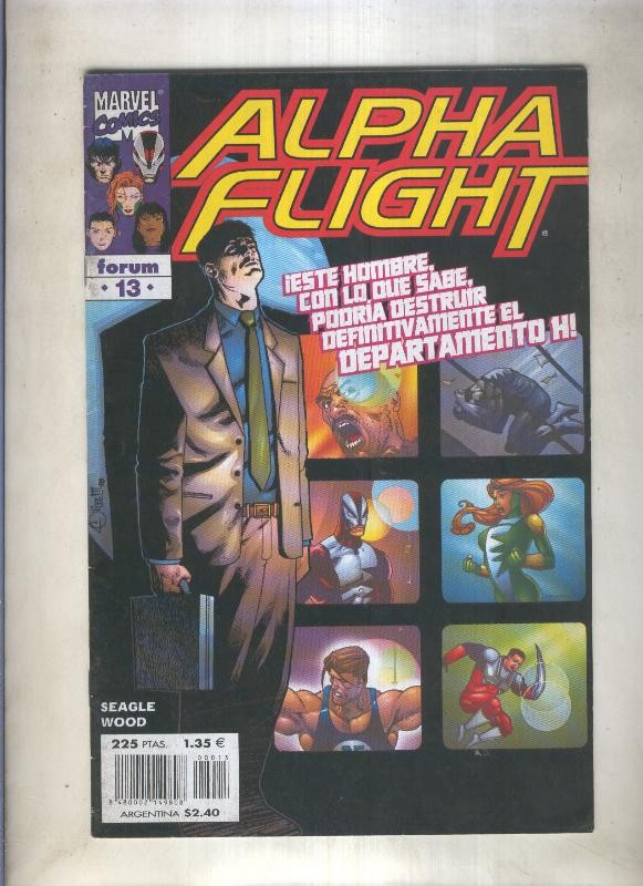 Alpha Flight volumen 2 numero 13: El piso 13