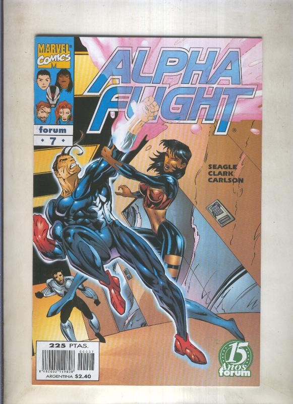 Alpha Flight volumen 2 numero 07: Interiores