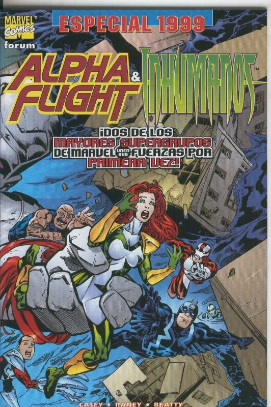 Alpha Flight & Inhumanos: Especial 1999: Mareas