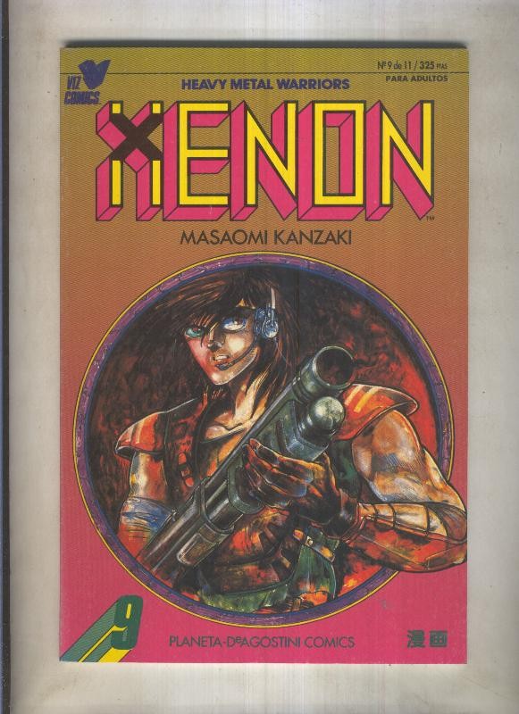 Xenon numero 09 (numerado 1 en interior cubierta)