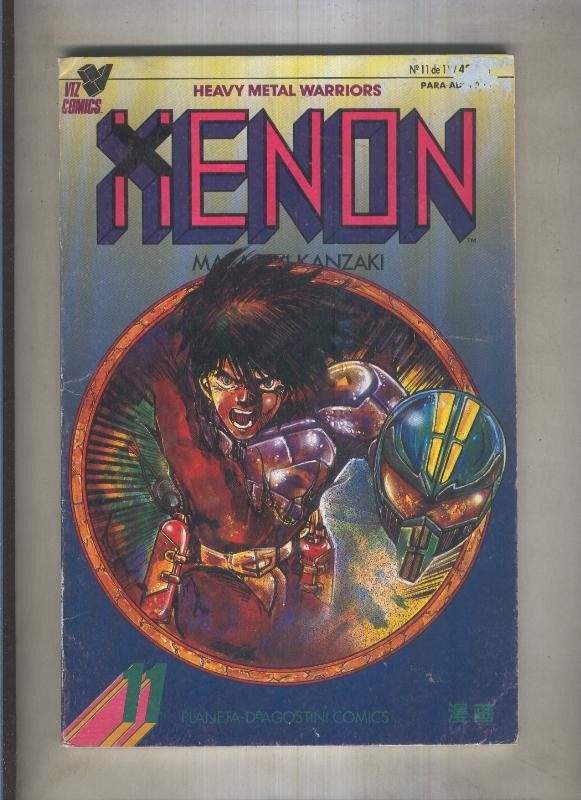 Xenon numero 11 (numerado 1 en interior cubierta)