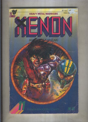 Xenon numero 11 (numerado 1 en interior cubierta)
