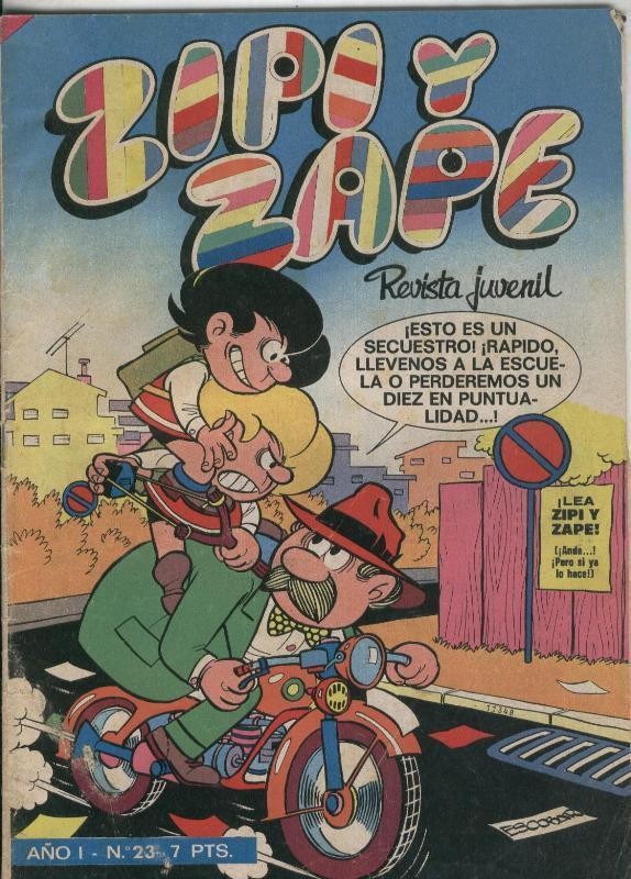 Zipi y Zape semanal numero 023