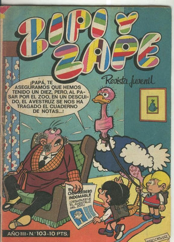 Zipi y Zape semanal numero 103