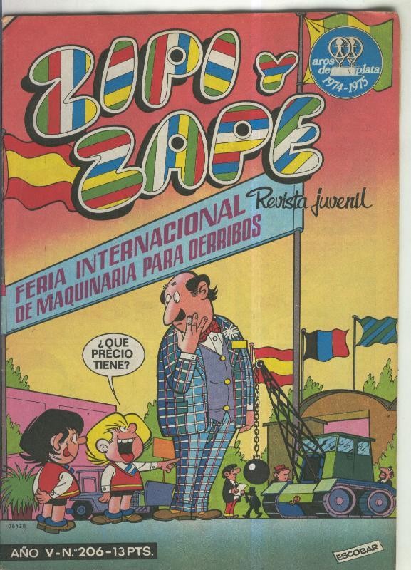 Zipi y Zape semanal numero 206