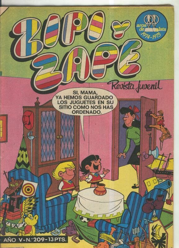 Zipi y Zape semanal numero 209