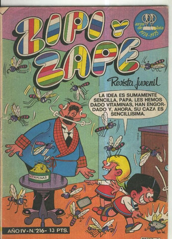 Zipi y Zape semanal numero 216