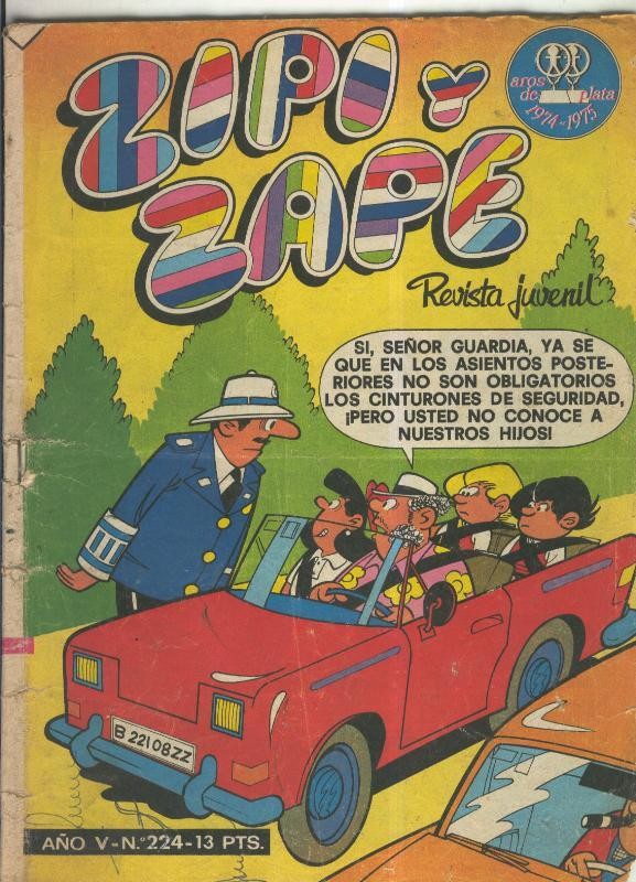 Zipi y Zape semanal numero 224