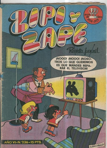 Zipi y Zape semanal numero 236: El hipopotamo