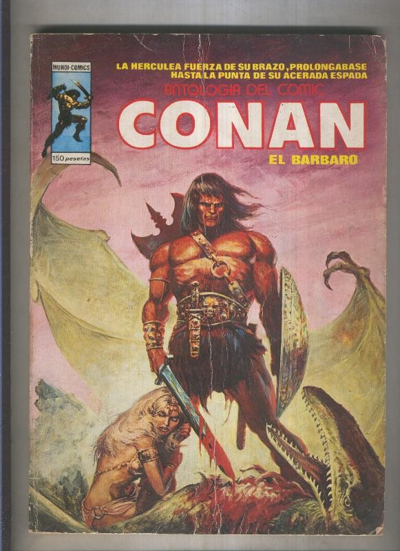 Antologia del comic volumen 15: Conan el Barbaro (numerado 3 en trasera)