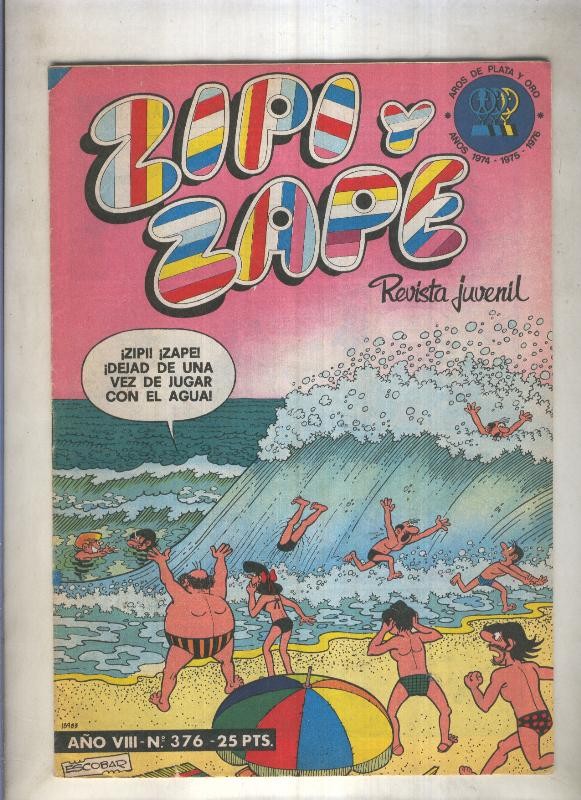 Zipi y Zape semanal numero 376 (numerado 1 en trasera)