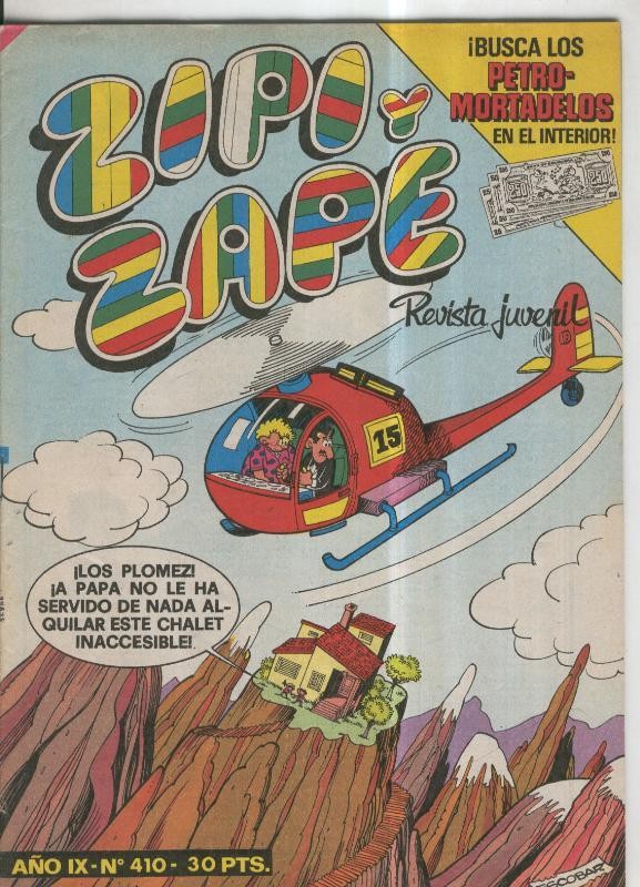 Zipi y Zape semanal numero 410