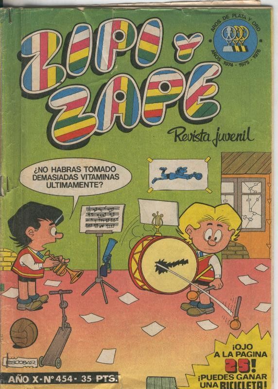 Zipi y Zape semanal numero 454