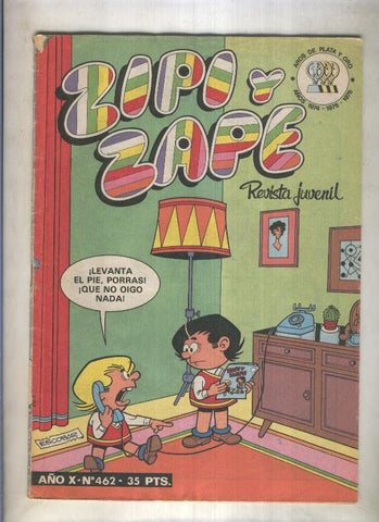 Zipi y Zape semanal numero 462 (numerado 2 en trasera)