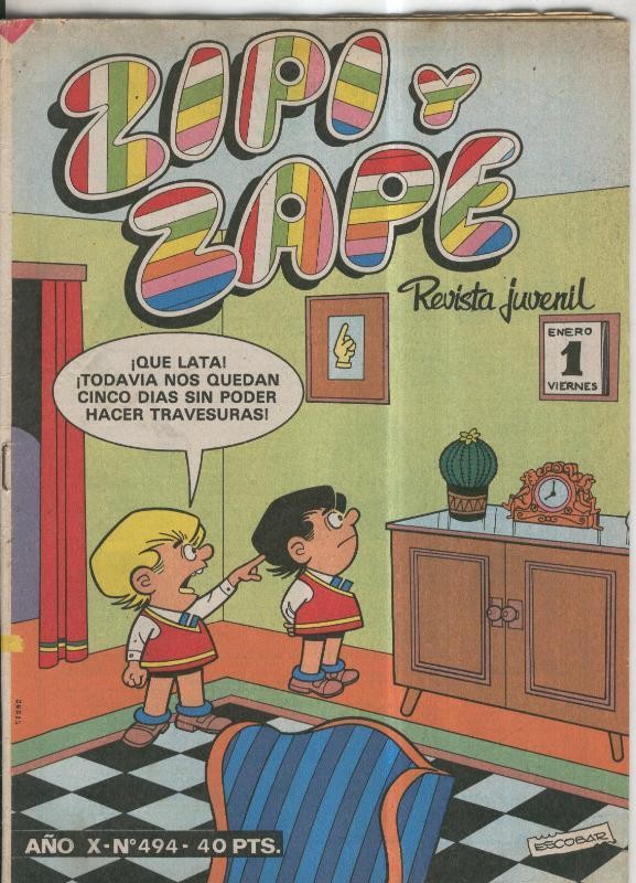 Zipi y Zape semanal numero 494