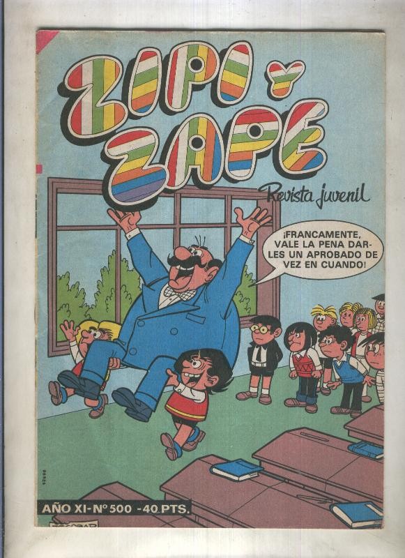Zipi y Zape semanal numero 500 (numerado 1 en trasera)