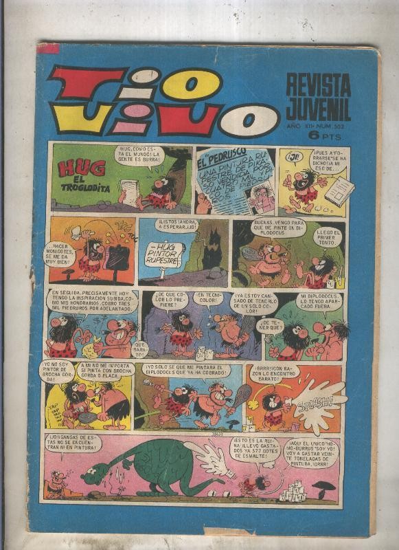 Tio Vivo segunda epoca numero 0502 (numerado 1 en trasera)