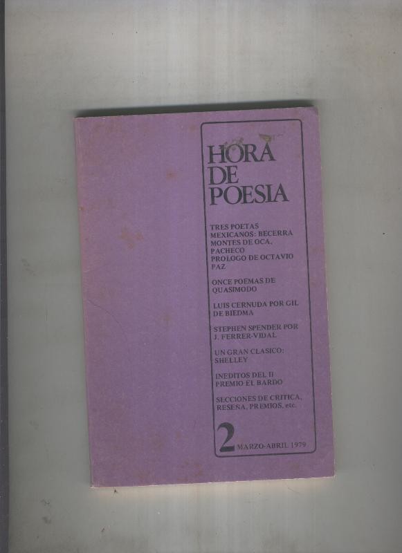Hora de Poesia numero 2