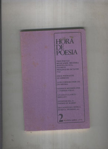 Hora de Poesia numero 2