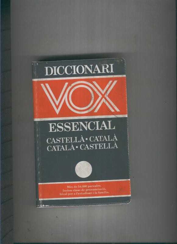 Diccionari VOX Essencial Castella-Catala, Catala-Castella