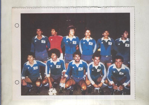 Estrellas del Mundial 82 numero 049: Seleccion de El Salvador