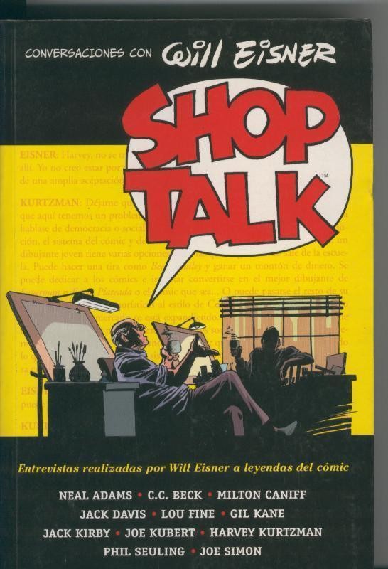 Coleccion Eisner volumen 14: Shop Talk (conversaciones con Eisner)