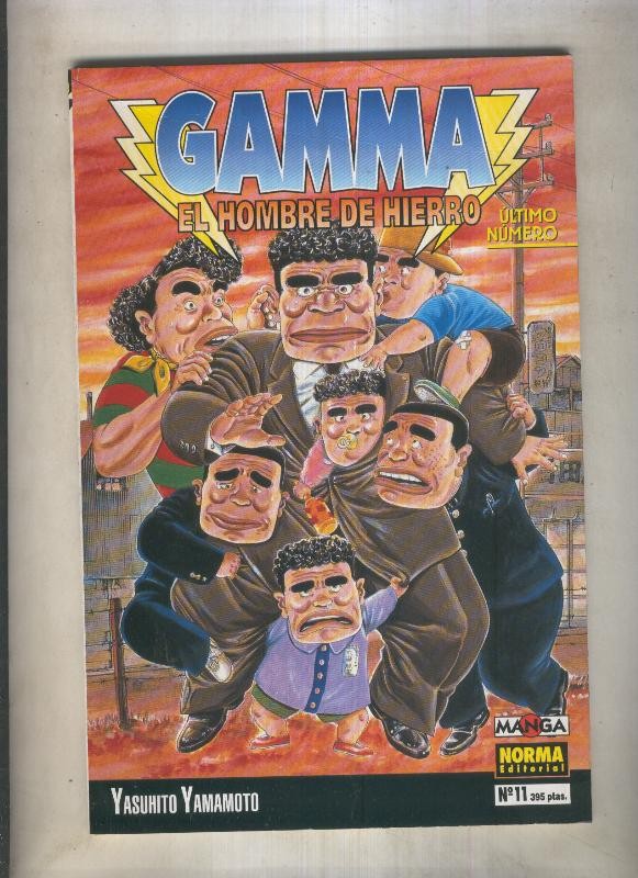 Gamma el hombre de hierro numero 11 (numerado 1 en interior cubierta)