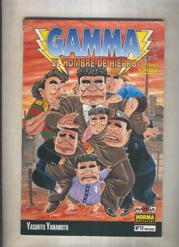 Gamma el hombre de hierro numero 11 (numerado 3 en interior cubierta)