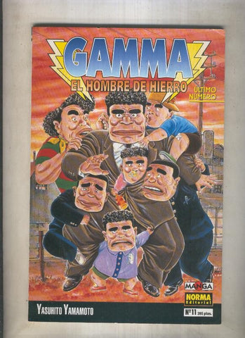 Gamma el hombre de hierro numero 11 (numerado 3 en interior cubierta)